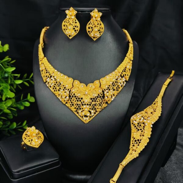 Middle East Wedding Jewelry – 24K Plated