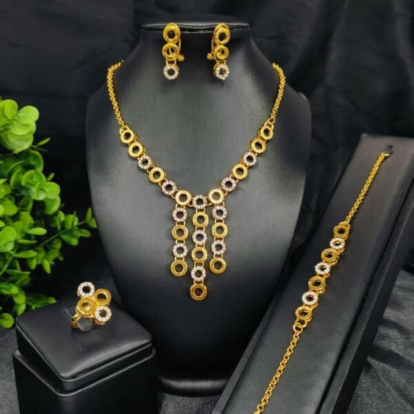 African Wedding Jewelry Wholesale – 24K Plated
