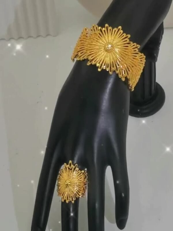 Arabic bridal gold accessories - 图片 3