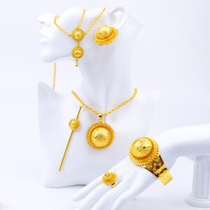 No Fade Gold Jewelry Set
