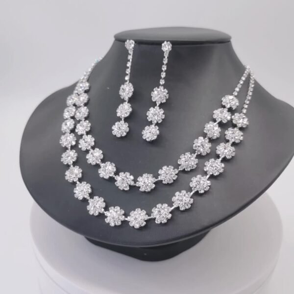 Affordable Sparkling Jewelry Sets with Necklace and Bracelet Wholesale - 图片 12
