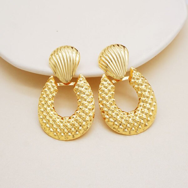 Mystic Ethnic Earrings – Alloy Design with Folk Art Vibes