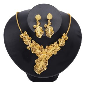 Wedding Necklace Earring Bracelet Set