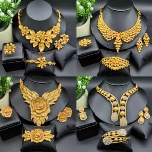 Indian Style 22K Gold Plated Jewelry Combo