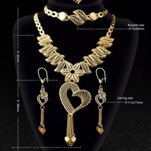 Fashion 22K Gold Plated Bridal Accessories