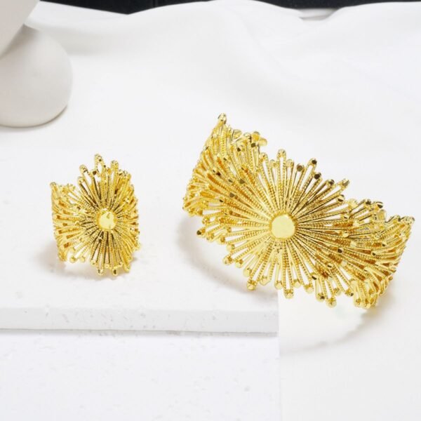 Arabic bridal gold accessories
