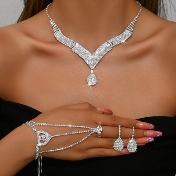 Budget Friendly Sparkling Jewelry Sets with Crystals and Stones