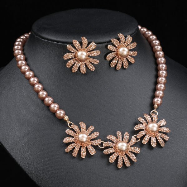 Wedding pearl jewelry set - 图片 4