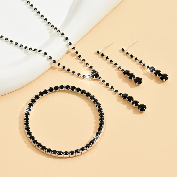 Sparkling Jewelry Sets with Matching Necklace and Ring - 图片 7
