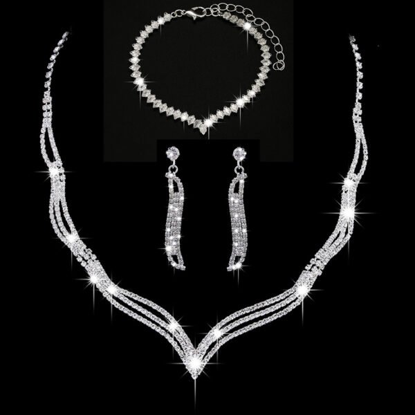 Cheap Sparkling Jewelry Sets for Export to South America - 图片 7