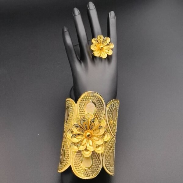 Arabic Gold Wedding Set - 图片 4