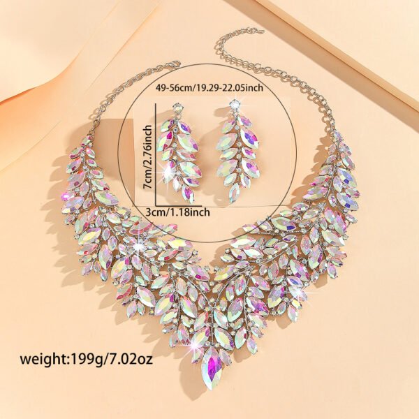 Low Price Sparkling Jewelry Sets for South American Market - 图片 2