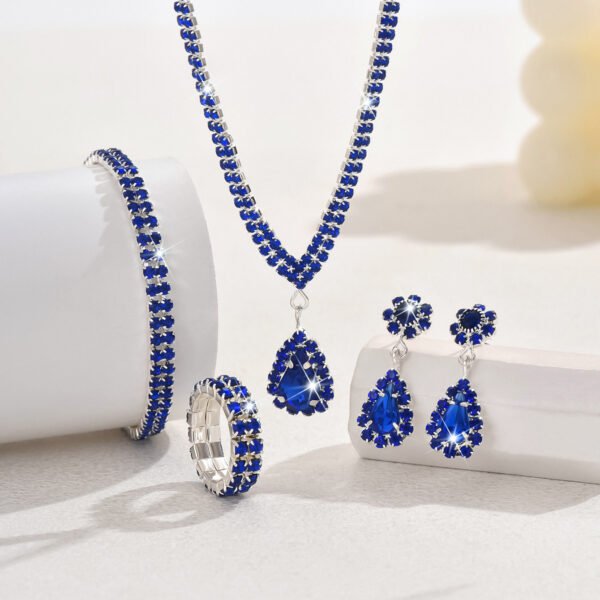 Wholesale Low Price Sparkling Jewelry Sets for Africa Market - 图片 12