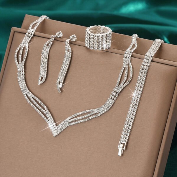 Cheap Sparkling Jewelry Sets for Export to South America - 图片 6