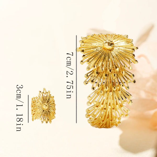 Arabic bridal gold accessories - 图片 6