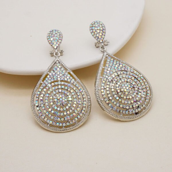 Boho Chic Alloy Earrings – Handmade-Look Ethnic Dangles