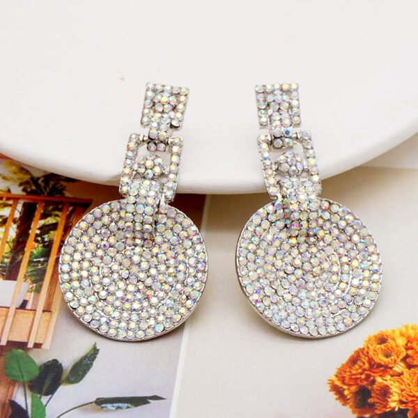 Elegant Alloy Drop Earrings – Inspired by Global Cultures - 图片 3