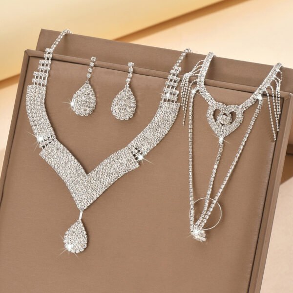 Budget Friendly Sparkling Jewelry Sets with Crystals and Stones - 图片 3