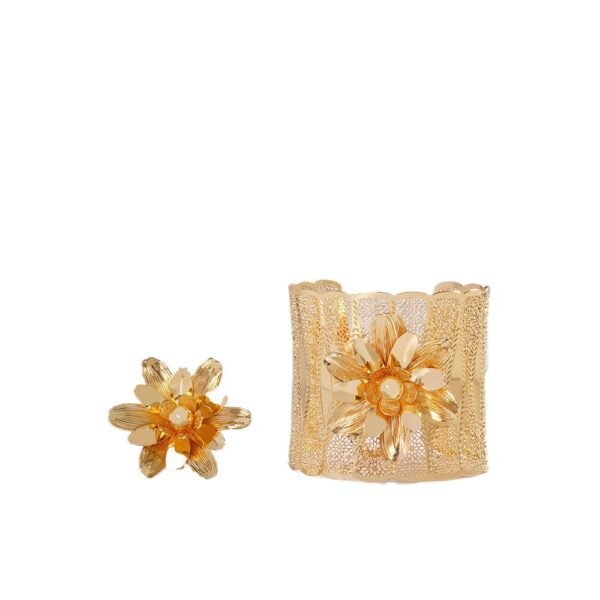 Indian bride heavy gold bangles - 图片 2