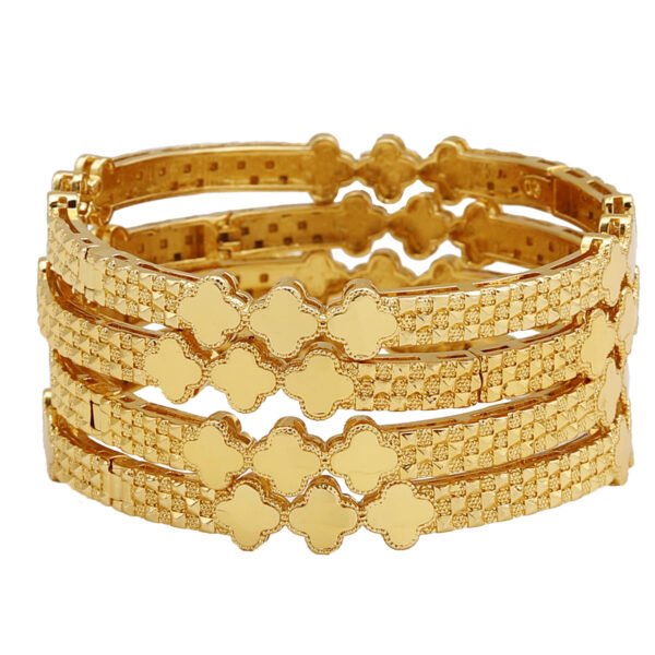 African Fashion Gold Plated Bracelets Wholesale - 图片 7