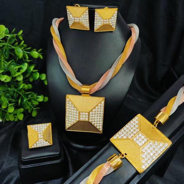 Dubai Fashion Jewelry Wholesale – Gold Plated