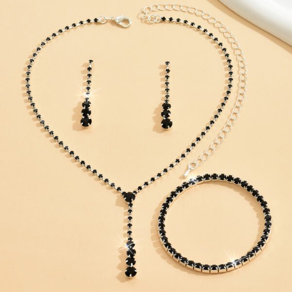 Sparkling Jewelry Sets with Matching Necklace and Ring - 图片 12