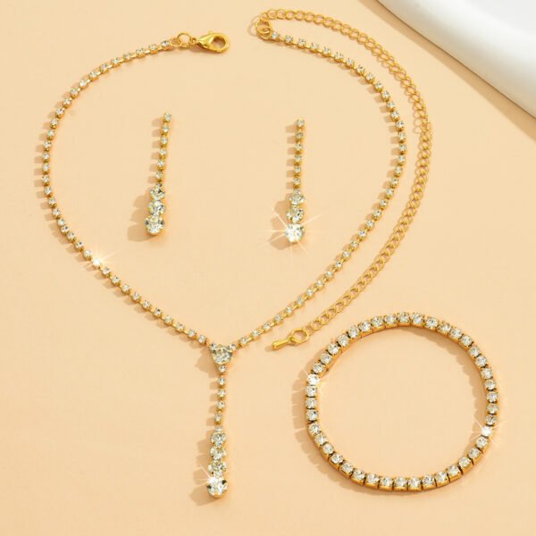 Sparkling Jewelry Sets with Matching Necklace and Ring - 图片 10