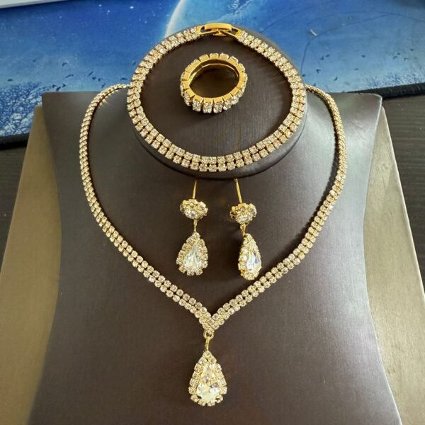 Wholesale Low Price Sparkling Jewelry Sets for Africa Market - 图片 14