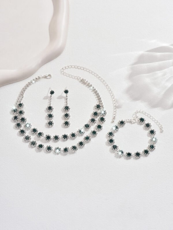 Affordable Sparkling Jewelry Sets with Necklace and Bracelet Wholesale - 图片 11