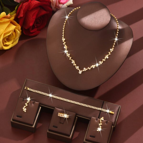 Wholesale Cheap Sparkling Jewelry Sets with Crystals - 图片 3