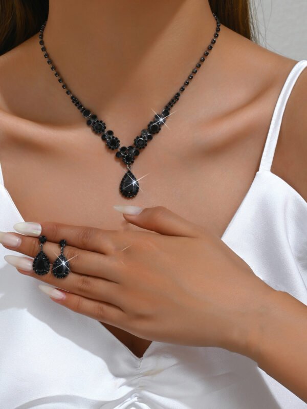 Sparkling Jewelry Sets with Matching Necklace and Earrings Wholesale - 图片 2